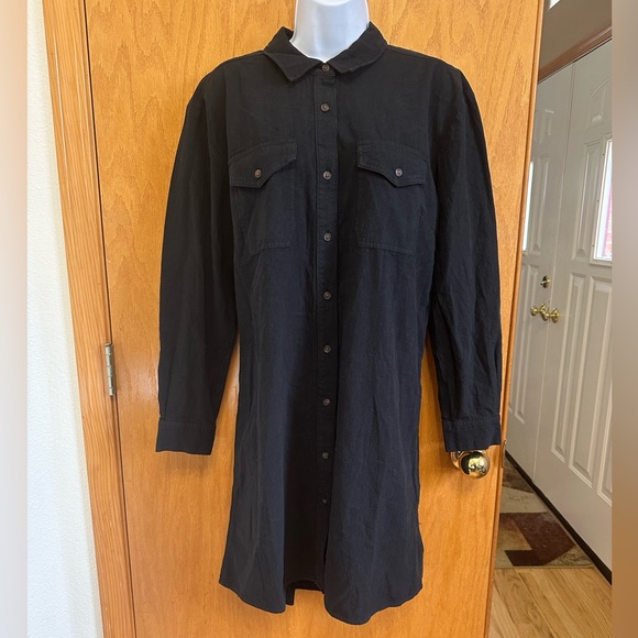 Style & Co button down dress. Size Medium. - Picture 1 of 10